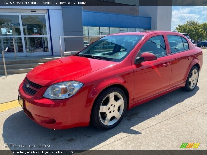Victory Red / Ebony 2010 Chevrolet Cobalt LT Sedan