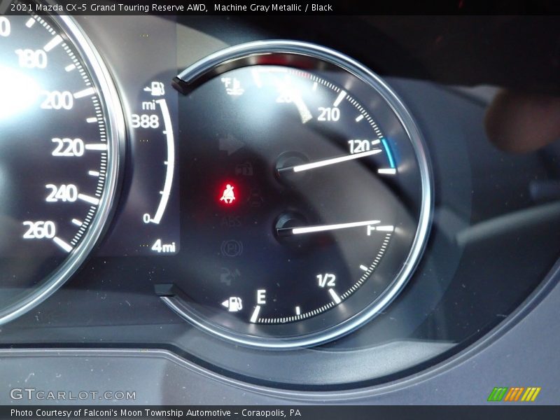 Machine Gray Metallic / Black 2021 Mazda CX-5 Grand Touring Reserve AWD