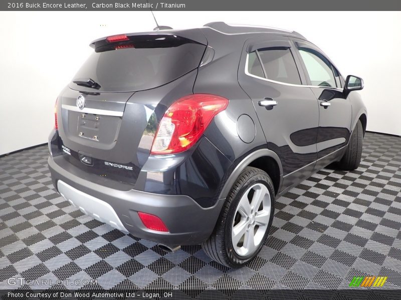 Carbon Black Metallic / Titanium 2016 Buick Encore Leather