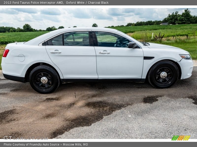 Oxford White / Charcoal Black 2013 Ford Taurus Police Interceptor AWD