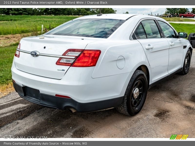 Oxford White / Charcoal Black 2013 Ford Taurus Police Interceptor AWD