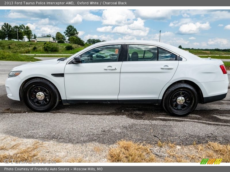 Oxford White / Charcoal Black 2013 Ford Taurus Police Interceptor AWD