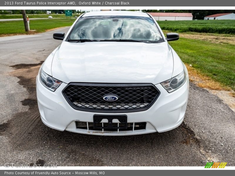 Oxford White / Charcoal Black 2013 Ford Taurus Police Interceptor AWD