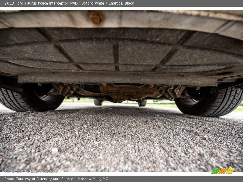 Oxford White / Charcoal Black 2013 Ford Taurus Police Interceptor AWD
