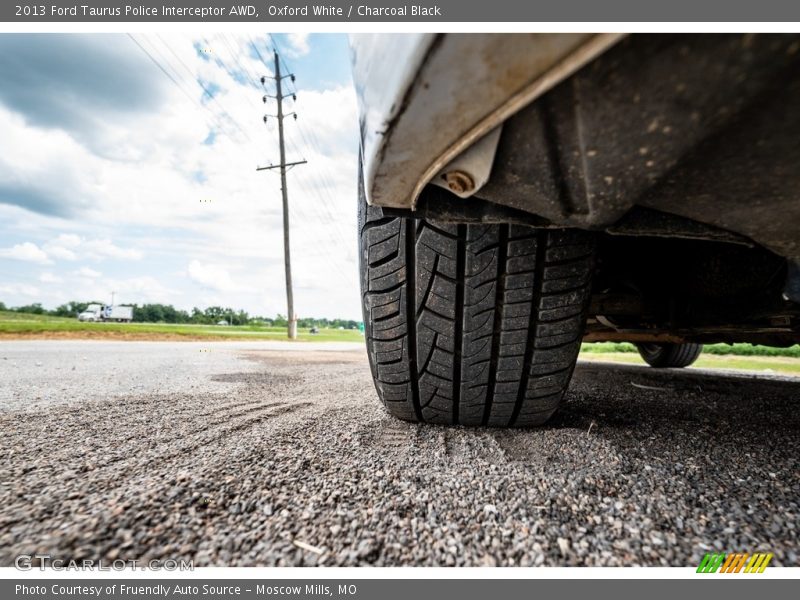 Oxford White / Charcoal Black 2013 Ford Taurus Police Interceptor AWD