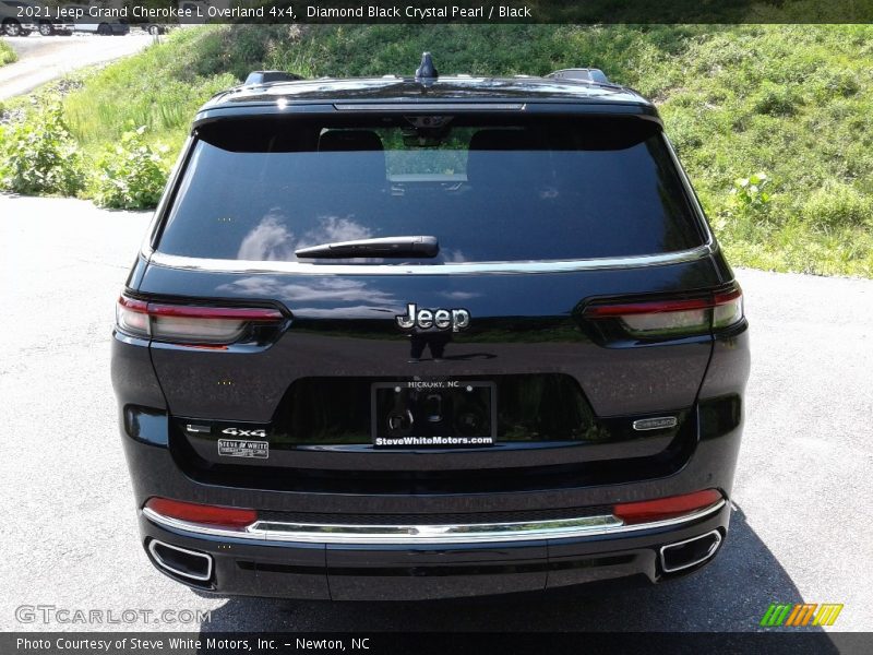 Diamond Black Crystal Pearl / Black 2021 Jeep Grand Cherokee L Overland 4x4