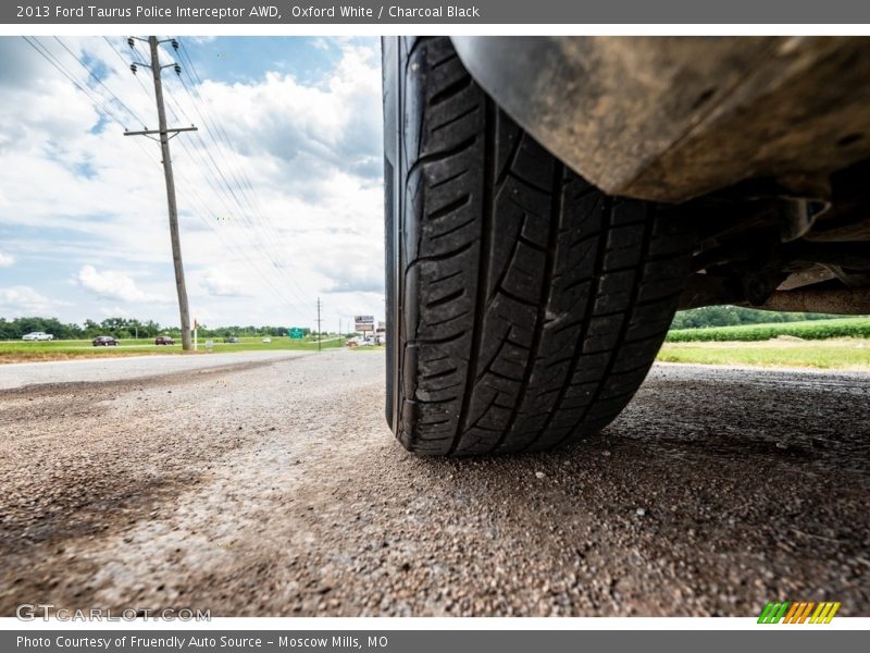 Oxford White / Charcoal Black 2013 Ford Taurus Police Interceptor AWD