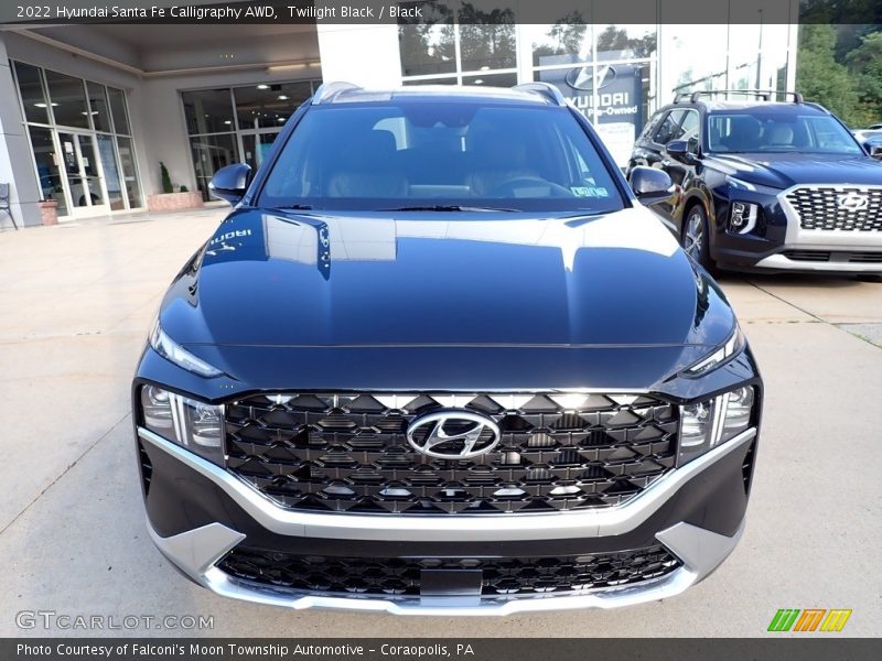 Twilight Black / Black 2022 Hyundai Santa Fe Calligraphy AWD