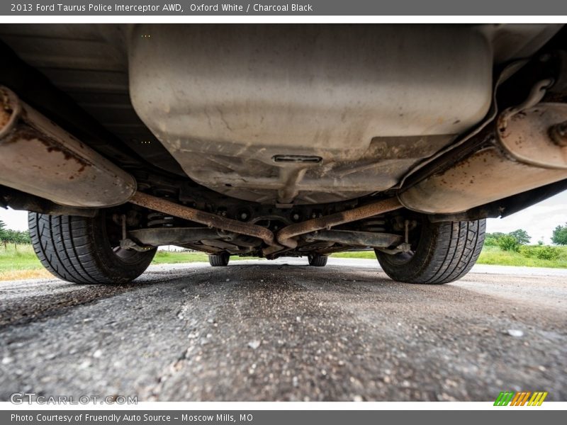 Oxford White / Charcoal Black 2013 Ford Taurus Police Interceptor AWD