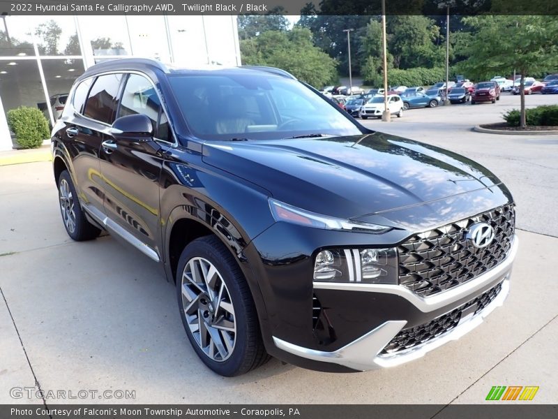 Twilight Black / Black 2022 Hyundai Santa Fe Calligraphy AWD