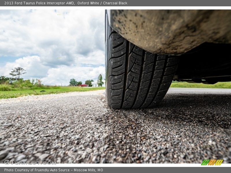 Oxford White / Charcoal Black 2013 Ford Taurus Police Interceptor AWD