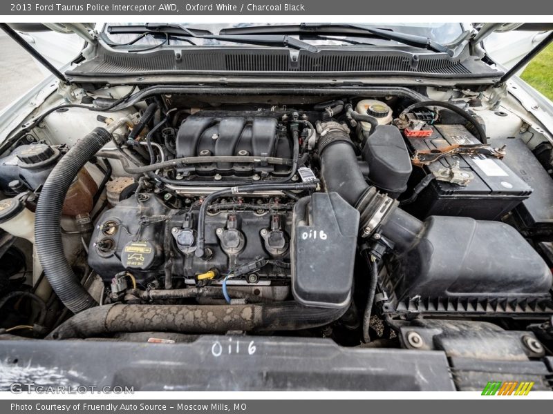 Oxford White / Charcoal Black 2013 Ford Taurus Police Interceptor AWD