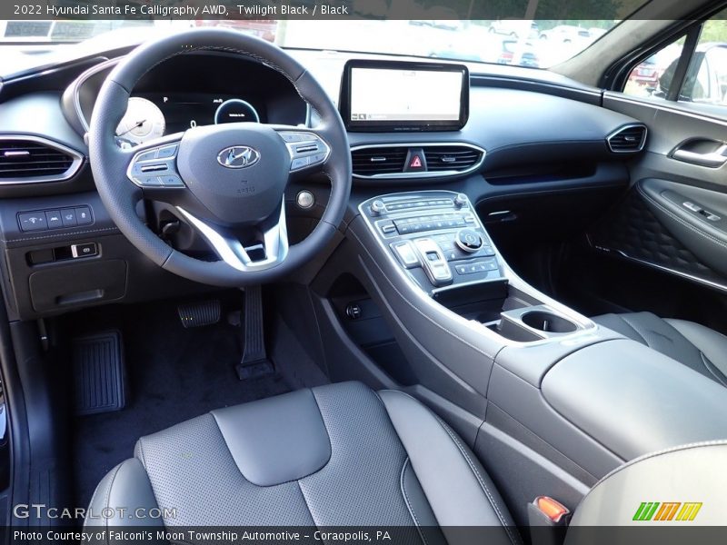 Twilight Black / Black 2022 Hyundai Santa Fe Calligraphy AWD