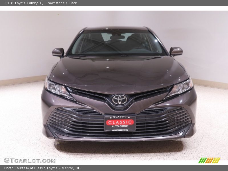 Brownstone / Black 2018 Toyota Camry LE