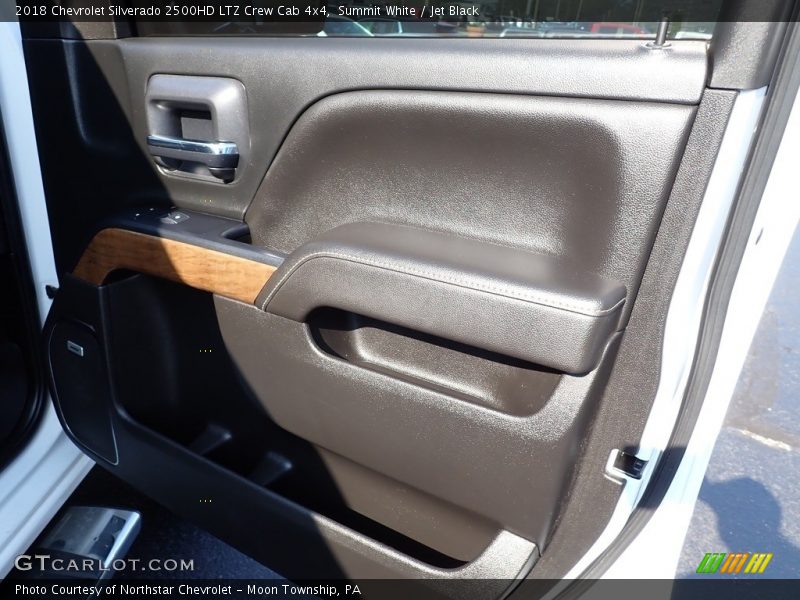Door Panel of 2018 Silverado 2500HD LTZ Crew Cab 4x4