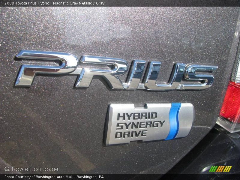 Magnetic Gray Metallic / Gray 2008 Toyota Prius Hybrid