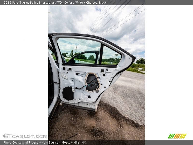 Oxford White / Charcoal Black 2013 Ford Taurus Police Interceptor AWD