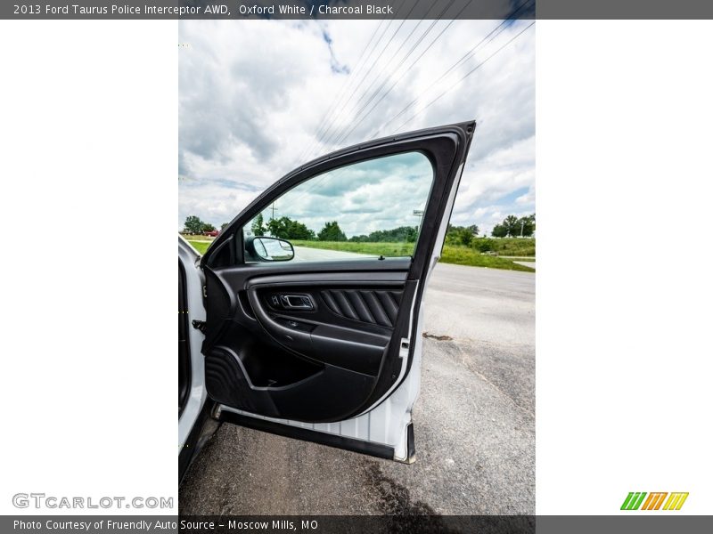 Oxford White / Charcoal Black 2013 Ford Taurus Police Interceptor AWD