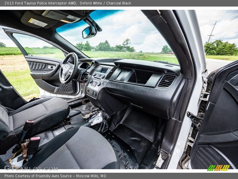 Oxford White / Charcoal Black 2013 Ford Taurus Police Interceptor AWD