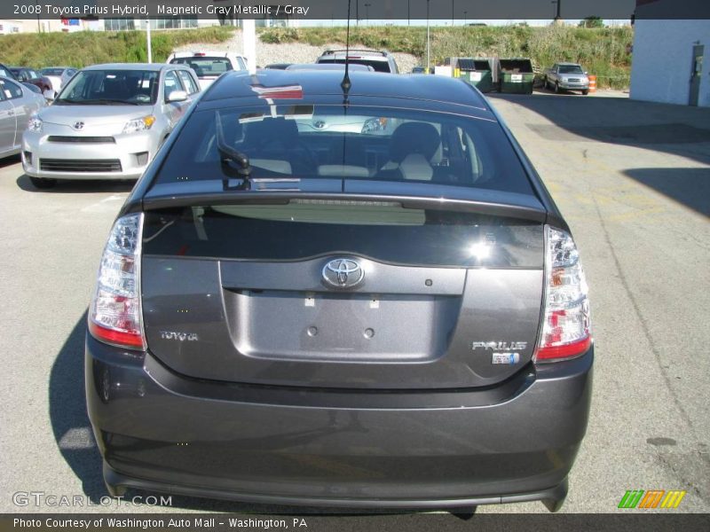 Magnetic Gray Metallic / Gray 2008 Toyota Prius Hybrid