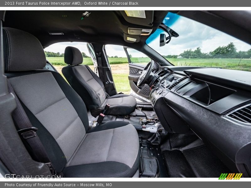 Oxford White / Charcoal Black 2013 Ford Taurus Police Interceptor AWD