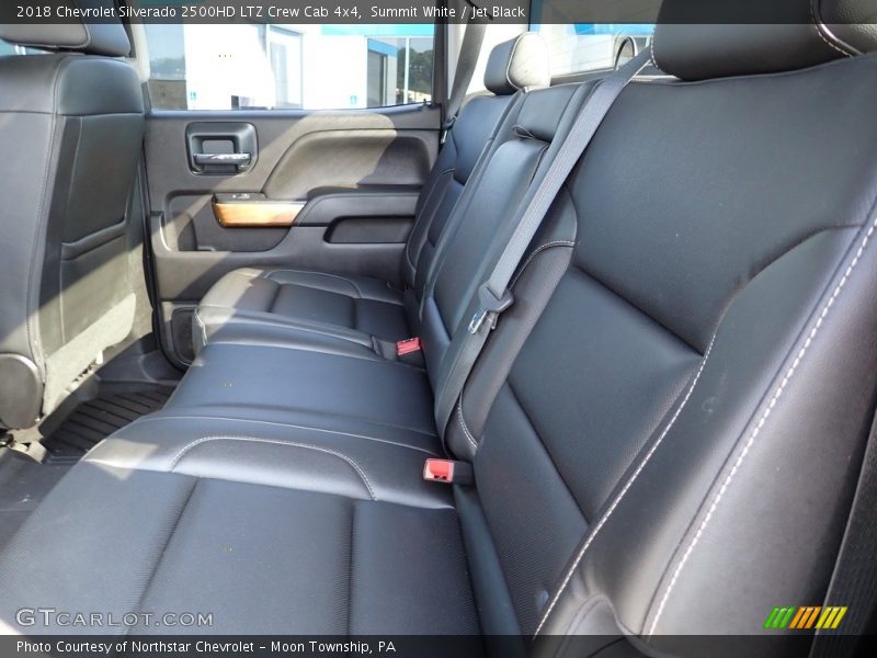 Rear Seat of 2018 Silverado 2500HD LTZ Crew Cab 4x4