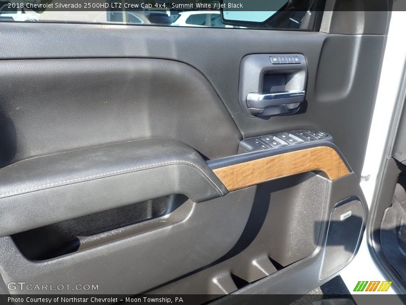 Door Panel of 2018 Silverado 2500HD LTZ Crew Cab 4x4