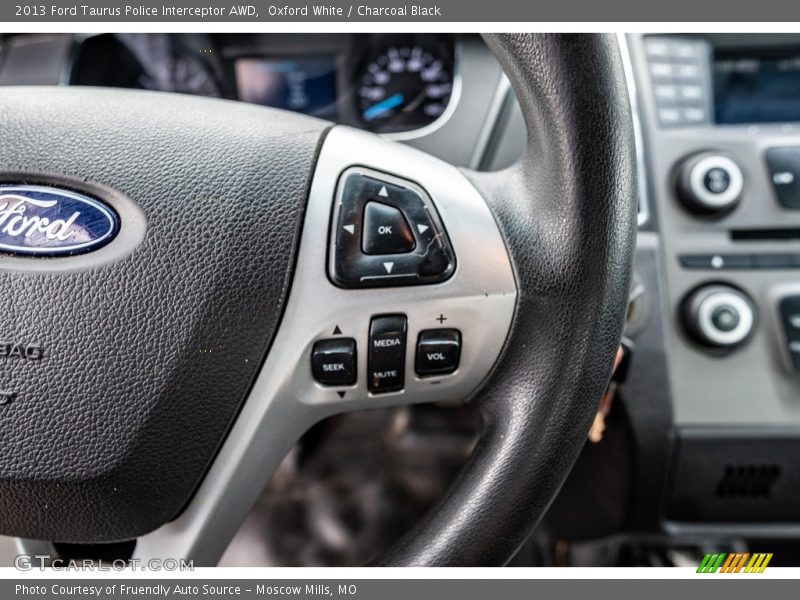 Oxford White / Charcoal Black 2013 Ford Taurus Police Interceptor AWD
