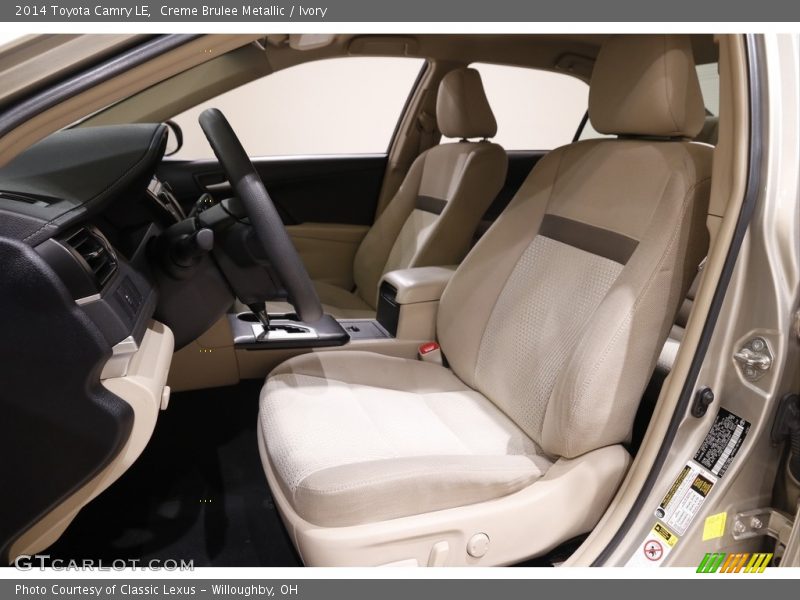 Creme Brulee Metallic / Ivory 2014 Toyota Camry LE