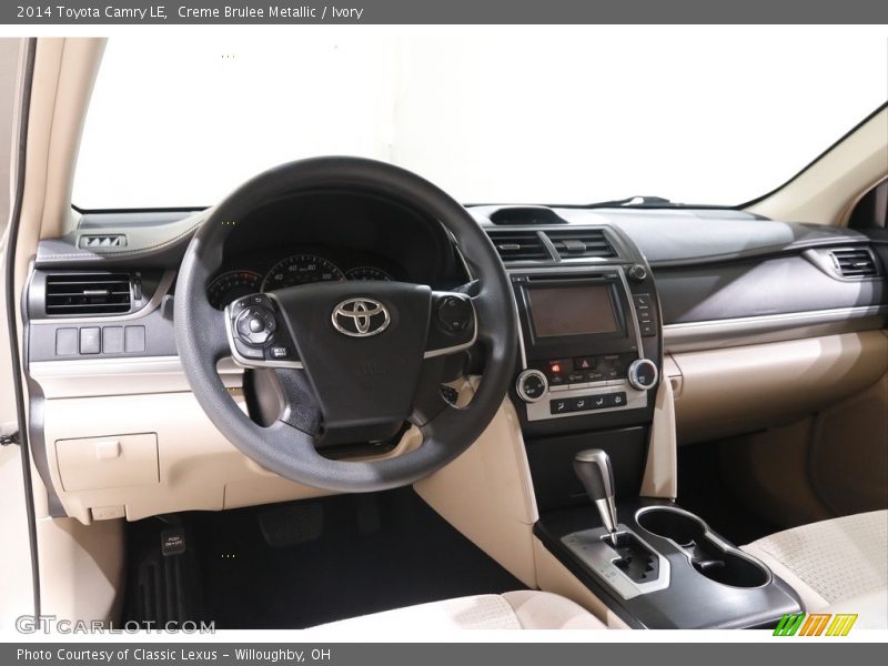 Creme Brulee Metallic / Ivory 2014 Toyota Camry LE