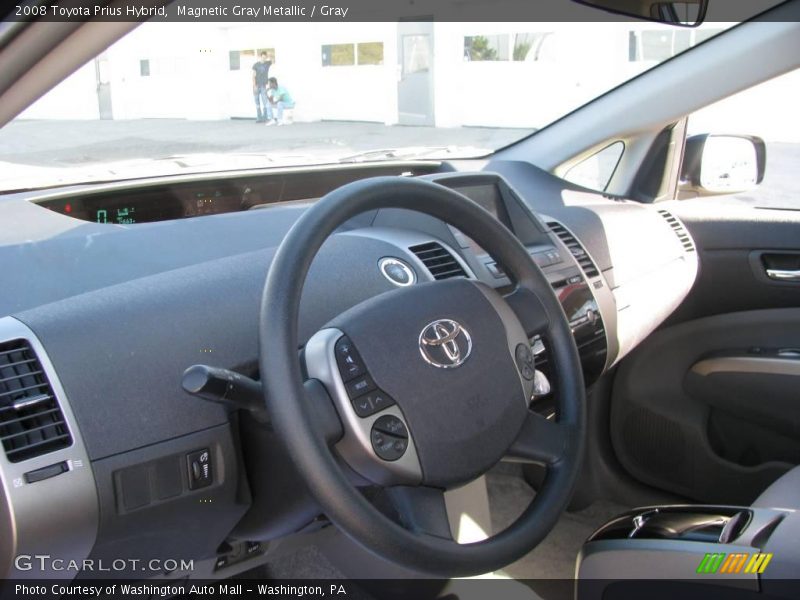 Magnetic Gray Metallic / Gray 2008 Toyota Prius Hybrid
