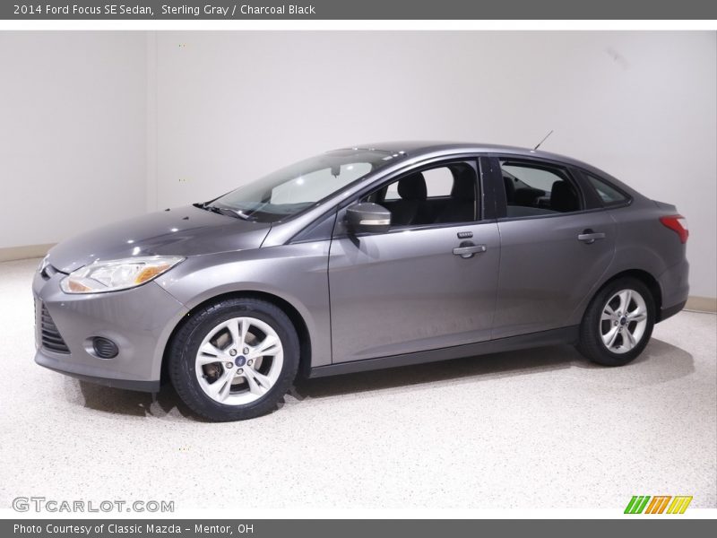 Sterling Gray / Charcoal Black 2014 Ford Focus SE Sedan