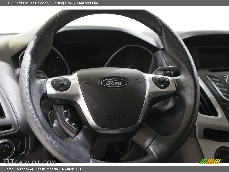 Sterling Gray / Charcoal Black 2014 Ford Focus SE Sedan