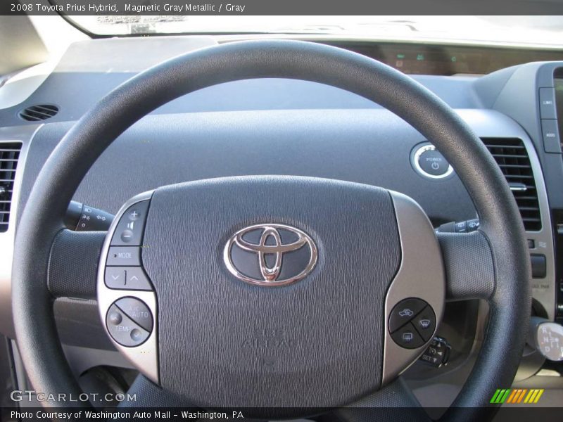 Magnetic Gray Metallic / Gray 2008 Toyota Prius Hybrid