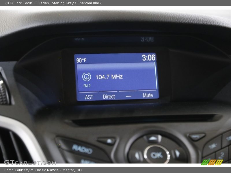 Sterling Gray / Charcoal Black 2014 Ford Focus SE Sedan