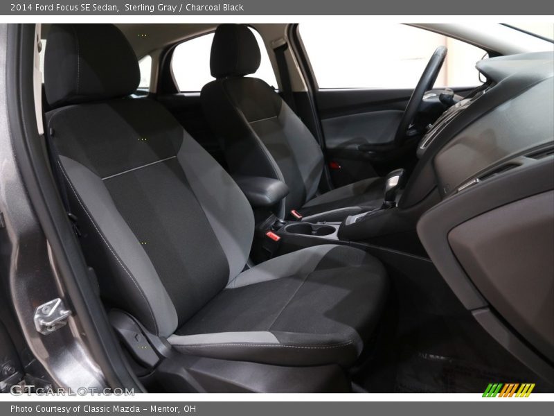 Sterling Gray / Charcoal Black 2014 Ford Focus SE Sedan