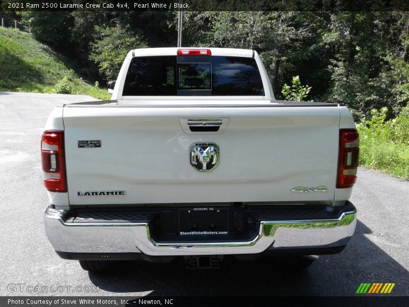 Pearl White / Black 2021 Ram 2500 Laramie Crew Cab 4x4