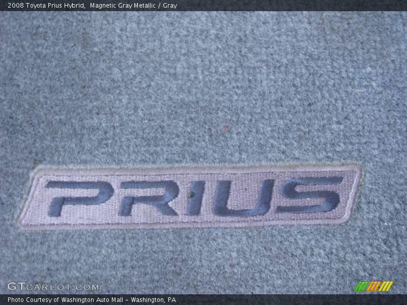 Magnetic Gray Metallic / Gray 2008 Toyota Prius Hybrid