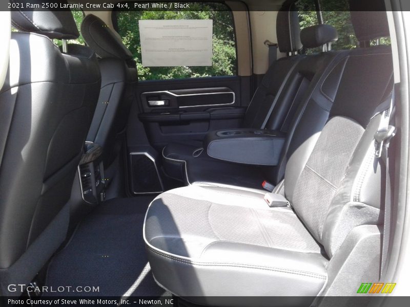 Pearl White / Black 2021 Ram 2500 Laramie Crew Cab 4x4