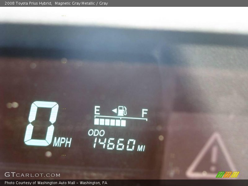Magnetic Gray Metallic / Gray 2008 Toyota Prius Hybrid