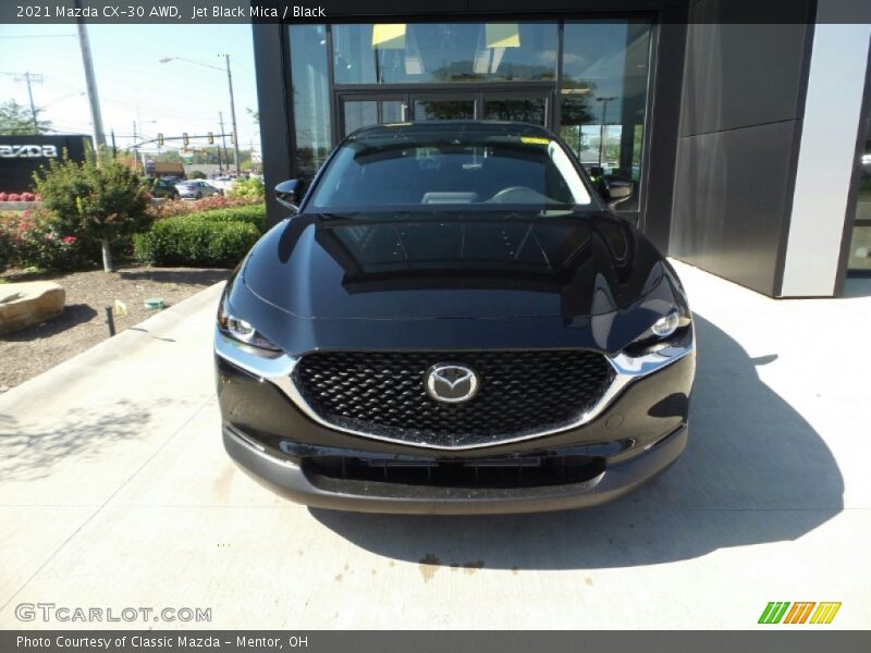 Jet Black Mica / Black 2021 Mazda CX-30 AWD