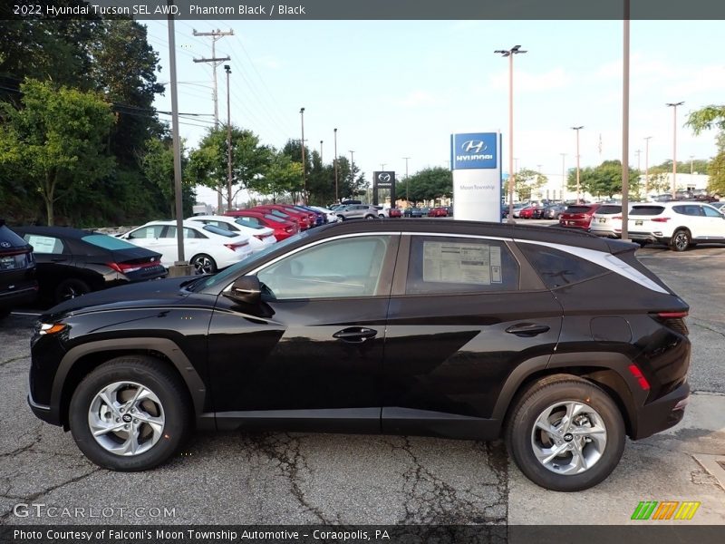 Phantom Black / Black 2022 Hyundai Tucson SEL AWD