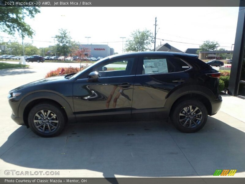 Jet Black Mica / Black 2021 Mazda CX-30 AWD