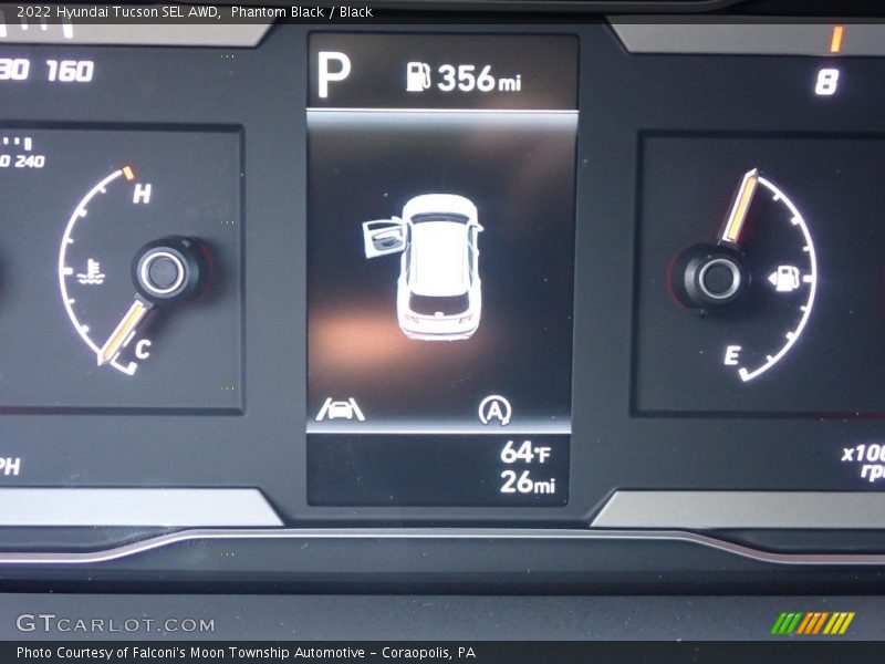 Phantom Black / Black 2022 Hyundai Tucson SEL AWD