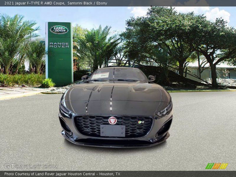 Santorini Black / Ebony 2021 Jaguar F-TYPE R AWD Coupe