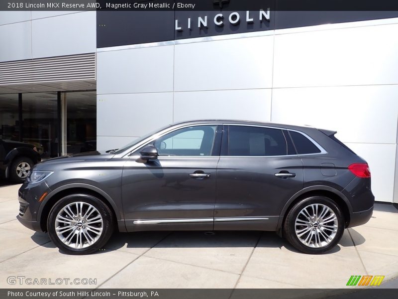 Magnetic Gray Metallic / Ebony 2018 Lincoln MKX Reserve AWD