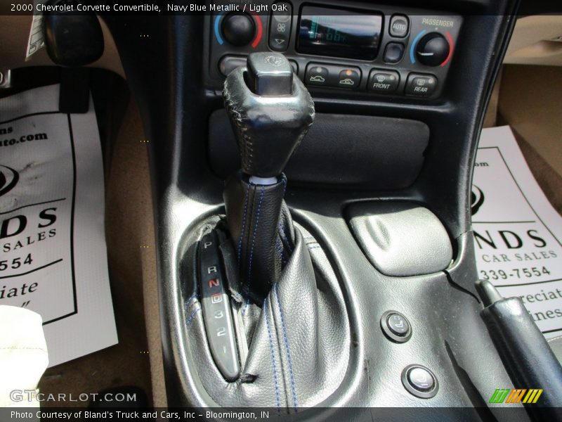 Navy Blue Metallic / Light Oak 2000 Chevrolet Corvette Convertible