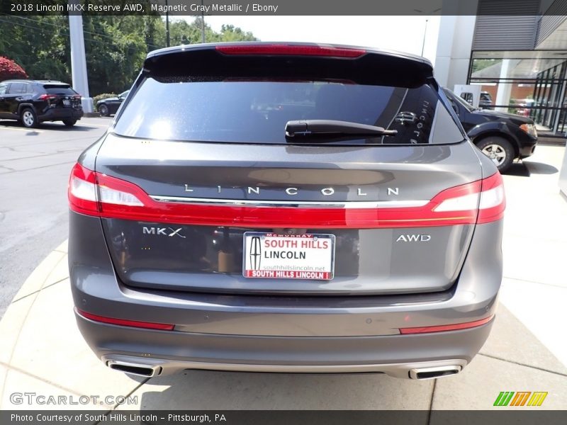 Magnetic Gray Metallic / Ebony 2018 Lincoln MKX Reserve AWD