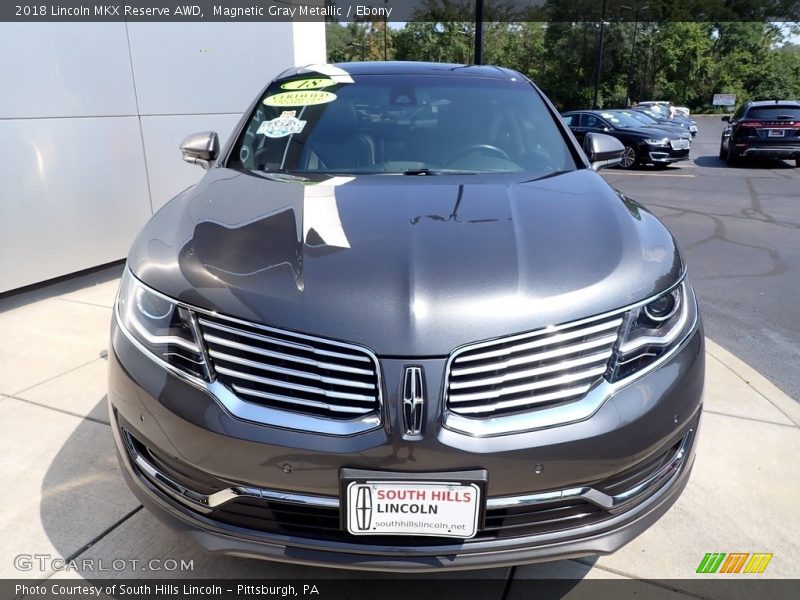 Magnetic Gray Metallic / Ebony 2018 Lincoln MKX Reserve AWD