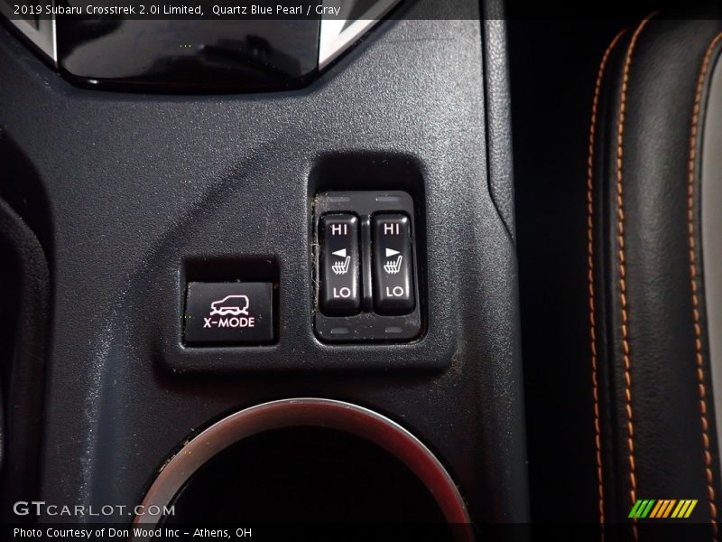 Quartz Blue Pearl / Gray 2019 Subaru Crosstrek 2.0i Limited